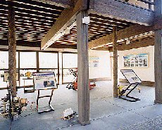 展示イメージ:森林技術総合研修所・林業機械化センター展示棟