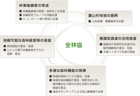 イメージ：全林協とは？